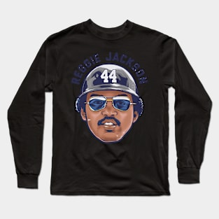 Reggie Jackson New York Y Bam Long Sleeve T-Shirt